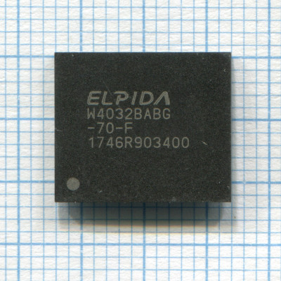 Видеопамять ELPIDA W4032BABG-70-F