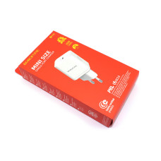 Блок питания (сетевой адаптер) BOROFONE BN6 Field 1xUSB-C PD20W 3A, белый Блок питания (сетевой адаптер) BOROFONE BN6 Field 1xUSB-C PD20W 3A, белый