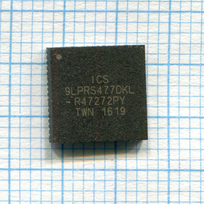 Микросхема iCS9LPRS477DKL с разбора