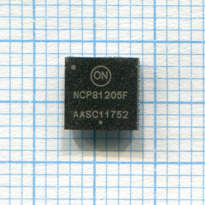 Микросхема NCP81205F с разбора