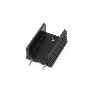 Аллюминиевый радиатор TO-220 Mosfet, 20x15x10 мм, 2Pin