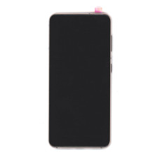 Дисплей (модуль) для Samsung Galaxy S21 5G SM-G991B в сборе с тачскрином и рамкой (OLED) фиолетовый