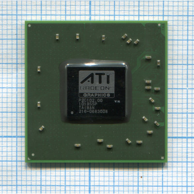 Чип ATI 216-0683008 с разбора