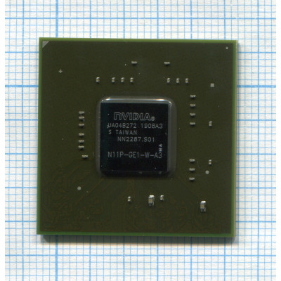 Видеочип nVidia N11P-GE1-W-A3 c разбора