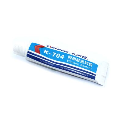 Клей-герметик силиконовый Kafuter K-704 белый 45 грамм
