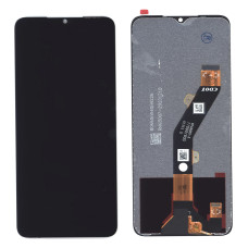 Дисплей для Tecno Spark 10 4G (Kl5q), Spark 10C (Kl5m) в сборе с тачскрином черный