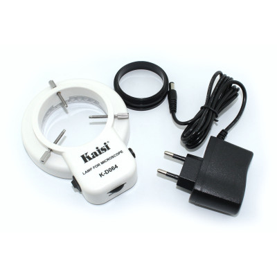 Лампа для микроскопа кольцевая светодиодная Kaisi K-D064