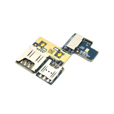 Плата с разъемом Sim и SD для Asus ZB450KL