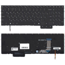 Клавиатура для ноутбука Lenovo LOQ 15ARP9 черная с подсветкой
