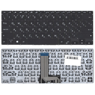 Клавиатура для ноутбука Asus X412DA черная