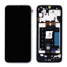 Дисплей для Samsung Galaxy A05S SM-A057F в сборе с тачскрином ServicePack черный (GH81-24365A)