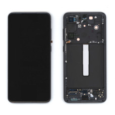 Дисплей для Samsung Galaxy S21 FE 5G SM-G990B в сборе с тачскрином ServicePack серый (GH82-26414A)