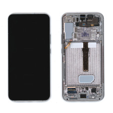 Дисплей для Samsung Galaxy S22 Plus SM-S906B в сборе с тачскрином ServicePack голубой (GH82-27500B)