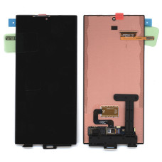 Дисплей для Samsung Galaxy S23 Ultra S918B без рамки ServicePack черный GH82-31247A/GH82-33783A