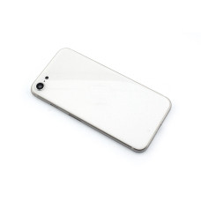 Задняя крышка (корпус) в сборе с рамкой для Apple iPhone SE3 белая