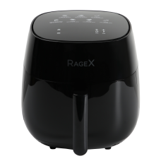 Аэрогриль RageX R202-000, 7 в 1, 4 литра, 1400Вт, черный