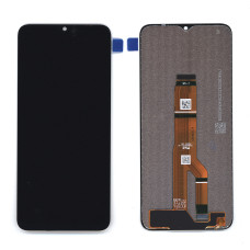 Дисплей (модуль) для Huawei Honor X6A в сборе с тачскрином черный