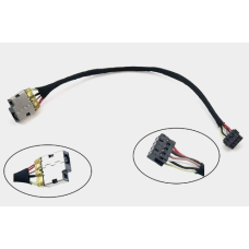 Разъем для ноутбука HP 250 255 G2 G3 15-G 15-R с кабелем