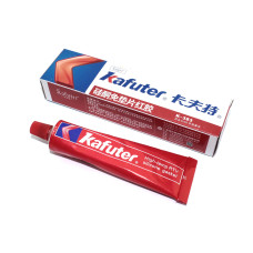 Высокотемпературный силиконовый герметик Kafuter K-383 красный 55 грамм
