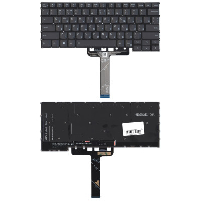 Клавиатура для ноутбука Lenovo ThinkBook 14 G7 ARP черная