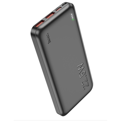Внешний аккумулятор Powerbank HOCO J101 Astute, 10000mAh черный