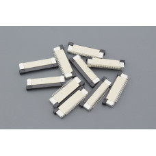Разъем FPC  Half Coverage Bottom Contact 0.5K-BX-24PWB 24 pin высота 2мм шаг 0,5мм 10 шт
