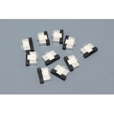 Разъем FPC  Half Coverage Bottom Contact 0.5K-BX-4PWB 4 pin высота 2мм шаг 0,5мм 10 шт