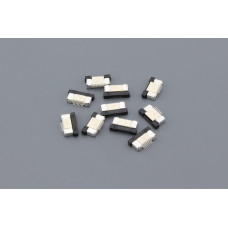 Разъем FPC  Half Coverage Bottom Contact 0.5K-BX-8PWB 8 pin высота 2мм шаг 0,5мм 10 шт