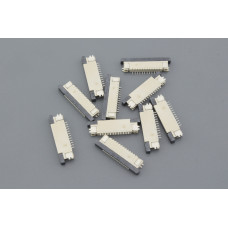 Разъем FPC  Half Coverage Bottom Contact 0.8K-BX-12PWB 12 pin высота 2мм шаг 0,8мм 10 шт