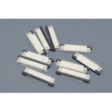 Разъем FPC  Half Coverage Bottom Contact 0.8K-BX-16PWB 16 pin высота 2мм шаг 0,8мм 10 шт