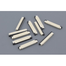 Разъем FPC  Half Coverage Bottom Contact 0.8K-BX-24PWB 24 pin высота 2мм шаг 0,8мм 10 шт