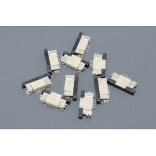 Разъем FPC  Half Coverage Bottom Contact 0.8K-BX-4PWB 4 pin высота 2мм шаг 0,8мм 10 шт