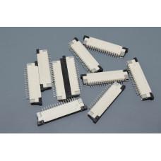 Разъем FPC  Half Coverage Bottom Contact 1.0K-BX-16PWB 16 pin высота 2мм шаг 1мм 10 шт