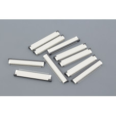 Разъем FPC  Half Coverage Bottom Contact 1.0K-BX-28PWB 28 pin высота 2мм шаг 1мм 10 шт