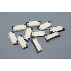 Разъем FPC  Half Coverage Bottom Contact 1.0K-BX-8PWB 8 pin высота 2мм шаг 1мм 10 шт