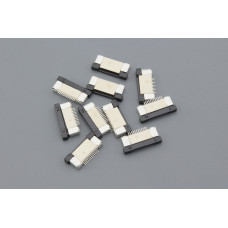 Разъем FPC  Half Coverage Top Contact 0.5K-BS-12PWB 12 pin высота 2мм шаг 0,5мм 10 шт