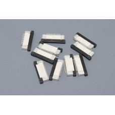 Разъем FPC  Half Coverage Top Contact 0.5K-BS-16PWB 16 pin высота 2мм шаг 0,5мм 10 шт