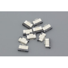 Разъем FPC  Half Coverage Top Contact 0.5K-BS-6PWB 6 pin высота 2мм шаг 0,5мм 10 шт