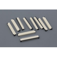 Разъем FPC  Half Coverage Top Contact 1.0K-BS-30PWB 30 pin высота 2мм шаг 1мм 10 шт