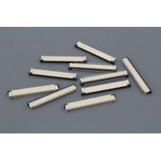 Разъем FPC  Half Coverage Top Contact 1.0K-BS-32PWB 32 pin высота 2мм шаг 1мм 10 шт