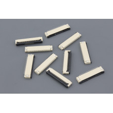 Разъем FPC Flip-Lock 1010-16RLGF 16 pin высота 1мм шаг 1мм 10 шт
