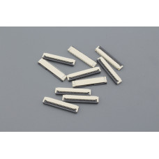 Разъем FPC Flip-Lock 1010-20RLGF 20 pin высота 1мм шаг 1мм 10 шт