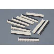 Разъем FPC Flip-Lock 1010-24RLGF 24 pin высота 1мм шаг 1мм 10 шт