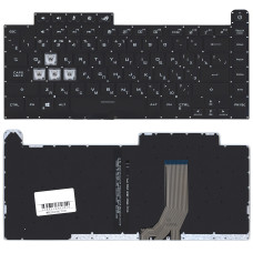 Клавиатура для ноутбука Asus ROG Strix G531G черная с подсветкой